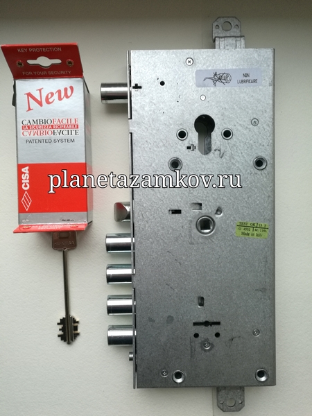 Замок CISA 57.966.48 ключ 44 мм цена, доставка, монтаж